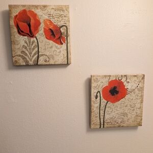Small Wall Decor Floral Art